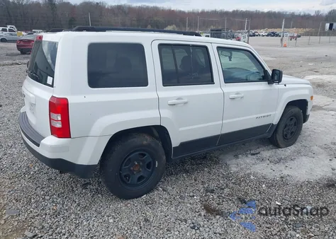 2016 Jeep Patriot Sport from USA, damaged, VIN 1C4NJPBB9GD649521